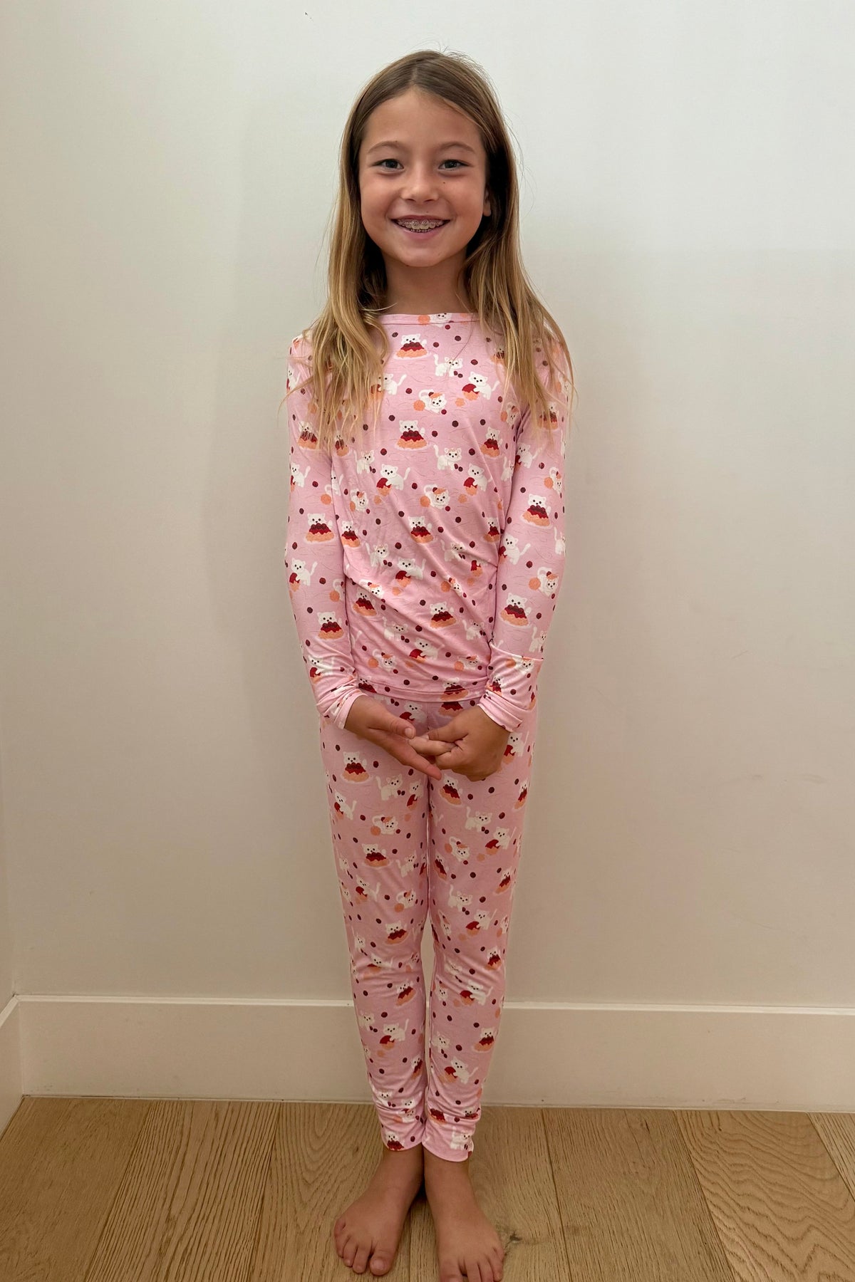 Pink Kids Pajamas Toddler 