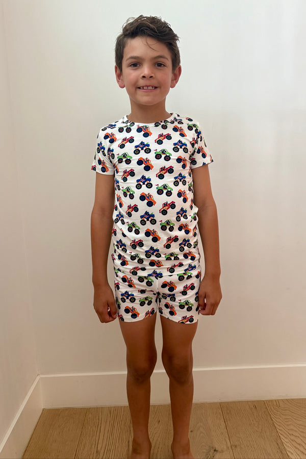 Monster Truck and Gorilla pajamas 