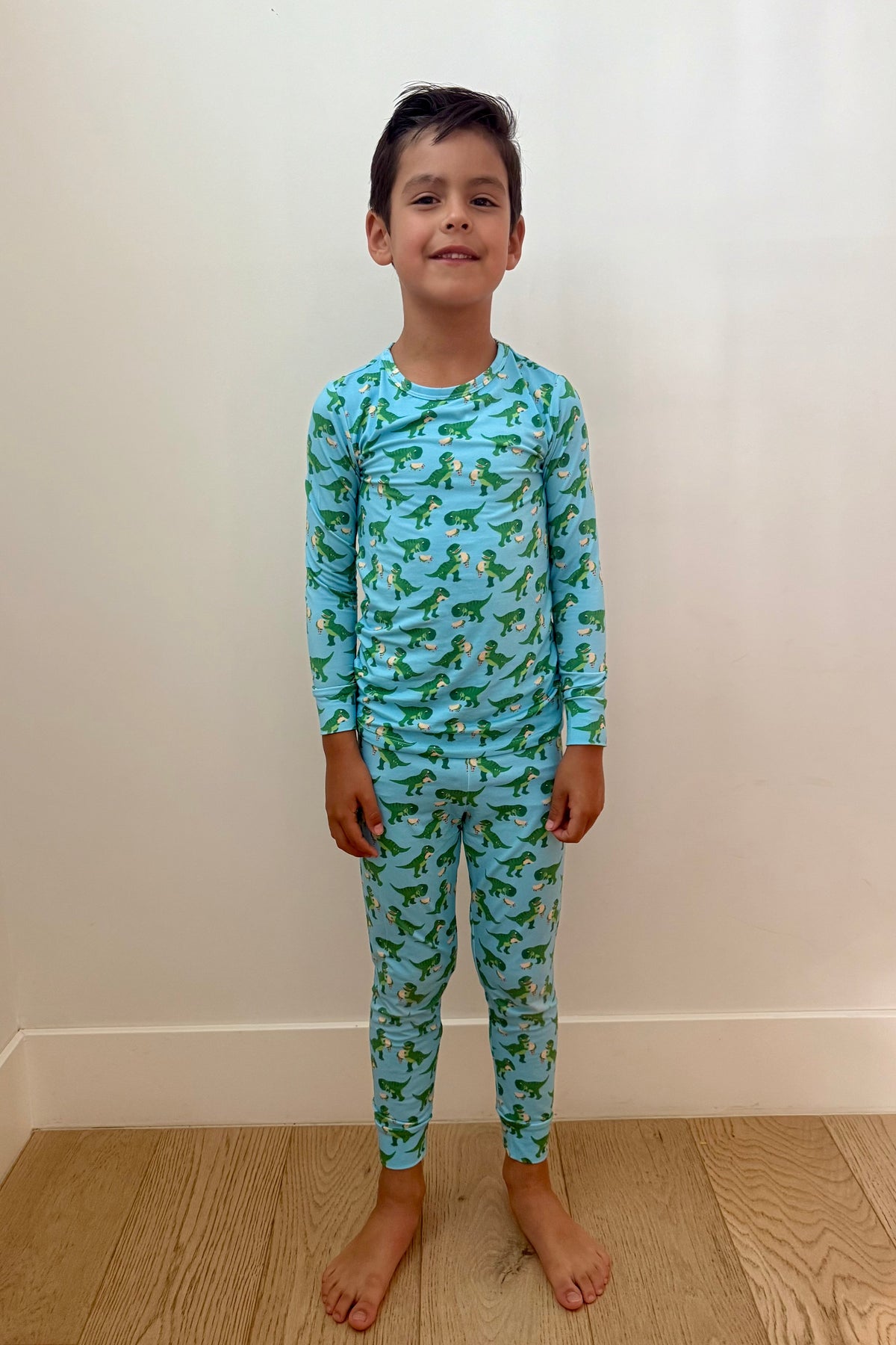 T-Rex Taco Time Long Sleeve Pajama Set
