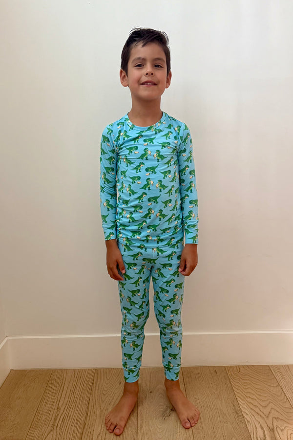 T-Rex Taco Time Long Sleeve Pajama Set